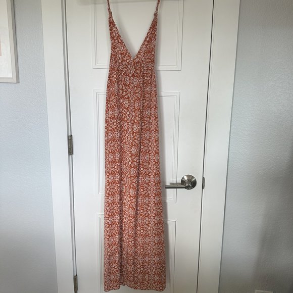 Floral Tie-Back Maxi Dress - Picture 4 of 4